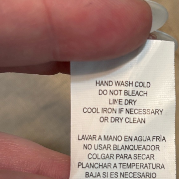 Kensie Linen & Rayon White and Tan Sheath Dress with Pleated Bishop Sleeves NWT - Picture 8 of 12